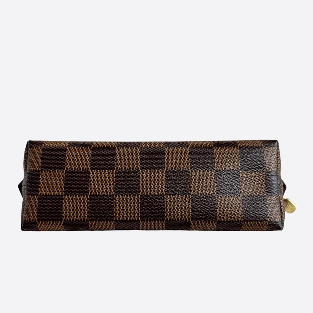 Louis Vuitton Brown Damier Cosmetic Pouch - Picture 3 of 4